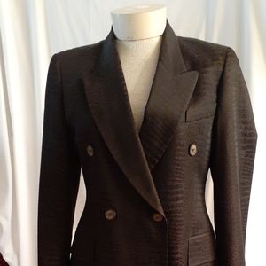 Escada pants suit 54% wool